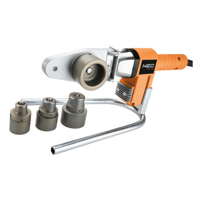 Паяльник для пластиковых труб Neo Tools для пластиковы труб 650 Вт, 4 насадки, PTFE (21-001) Винница - изображение 1