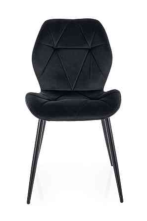 Стілець RICK VELVET чорний каркас/чорний BL.19 Київ