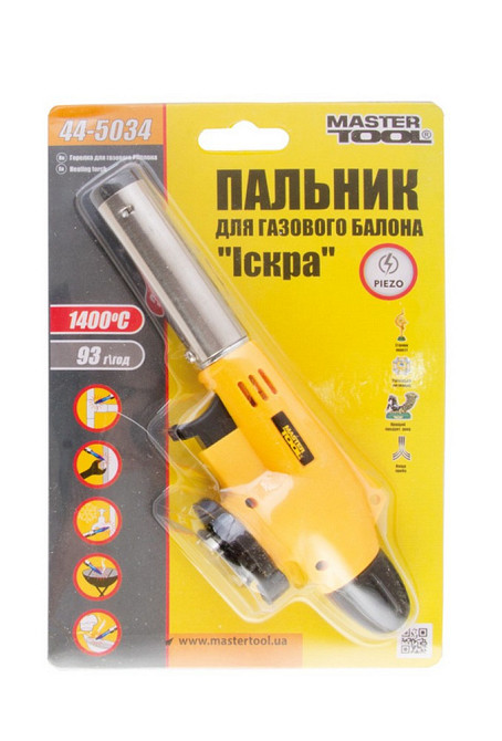 Горелка для газового баллона MASTERTOOL 