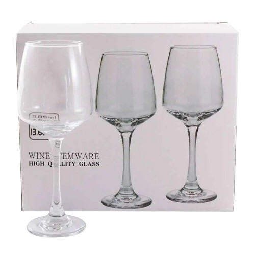 Набір келихів 385мл 6шт скло BMHG6304-1 Interos Житомир