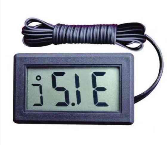 Цифровий термометр градуса з LCD виносного датчика Вінниця