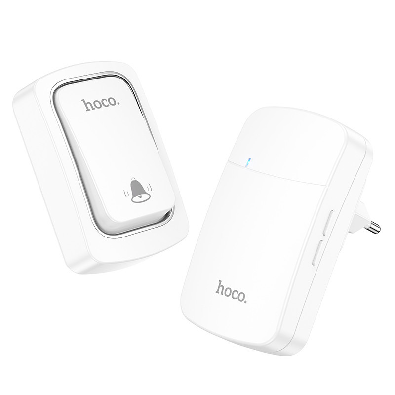 Дзвінок HOCO HI26 self-powered wireless doorbell (EU) Київ - фото 12