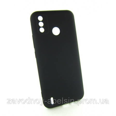 Tecno Spark 6 Go Чохол Силіконовий Grand black Одеса - фото 1