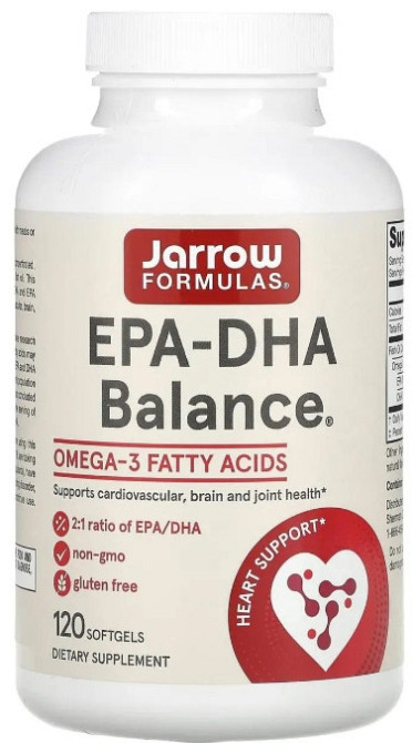 Рыбий жир баланс Jarrow Formulas EPA-DHA Balance 120 капс Киев - изображение 1