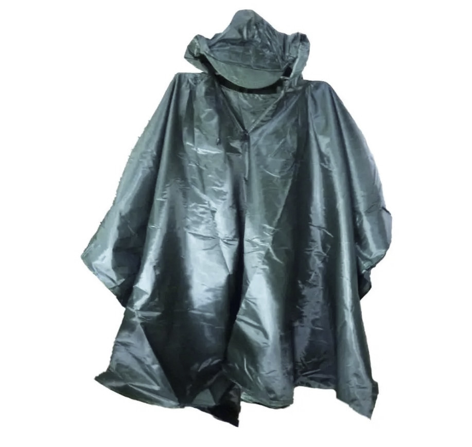 Плащ-намет, пончо, дощовик Sai Mo Tuo 9230, олива Винница - изображение 1