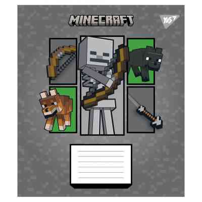 Тетрадь Yes Minecraft Arrows А5 24 листа клетка (767575) Винница