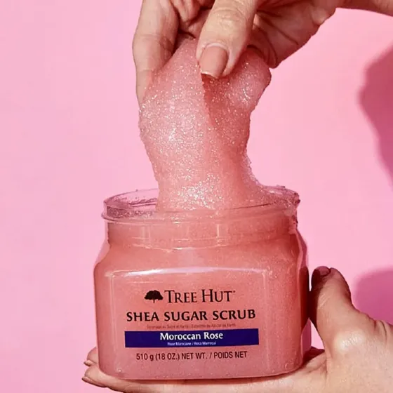 Скраб для тіла з ароматом марокканської троянди Tree Hut Moroccan Rose, 510 г Львів