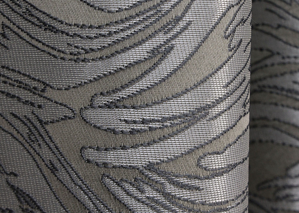 Комплект коротких штор VR-Textil Жаккард Magic № 1609ш Хаки 145х170 см 2 шт (35-0244) Киев - изображение 7