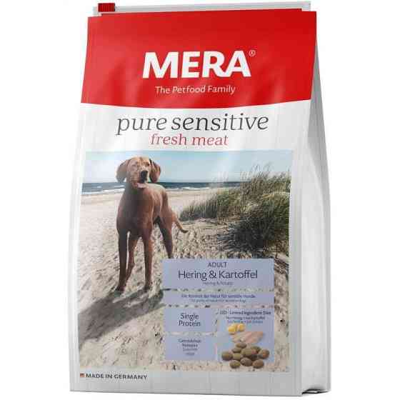 MERA Pure Sensitive fresh meat Hering Kartoffel (Мера Фреш Міт Сельдь Картопля) беззерновий корм для собак Запоріжжя