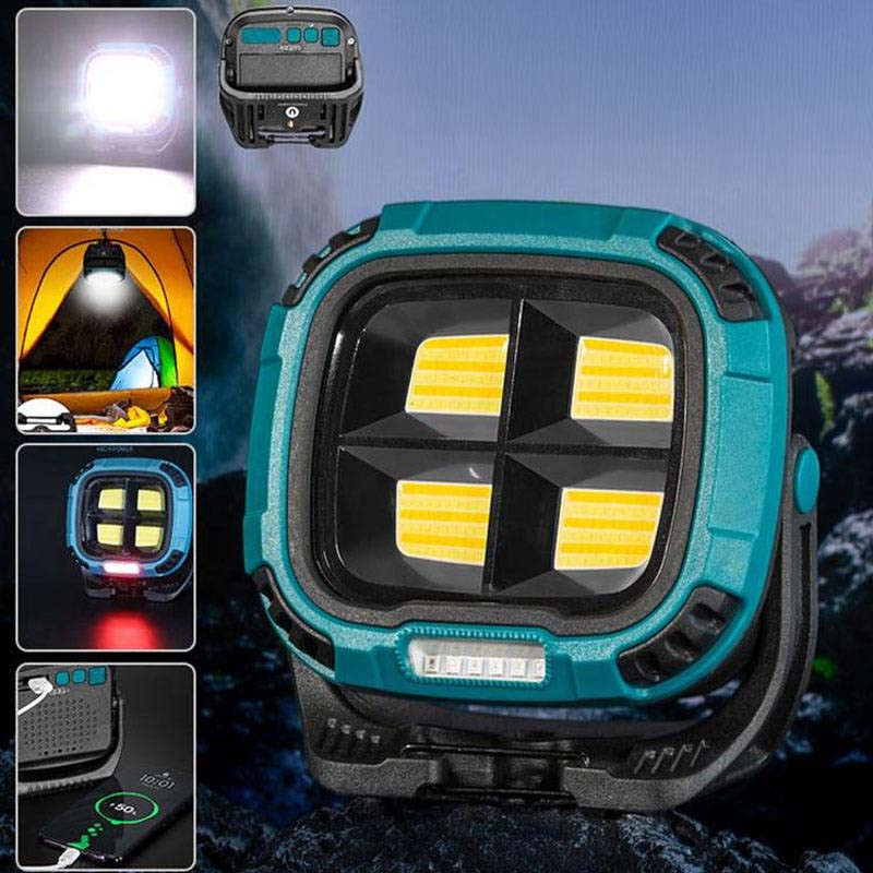 Фонарь кемпинг W894-1-4COB(White+Yellow)+5SMD(Red) Power bank QT-10 Львов - изображение 1