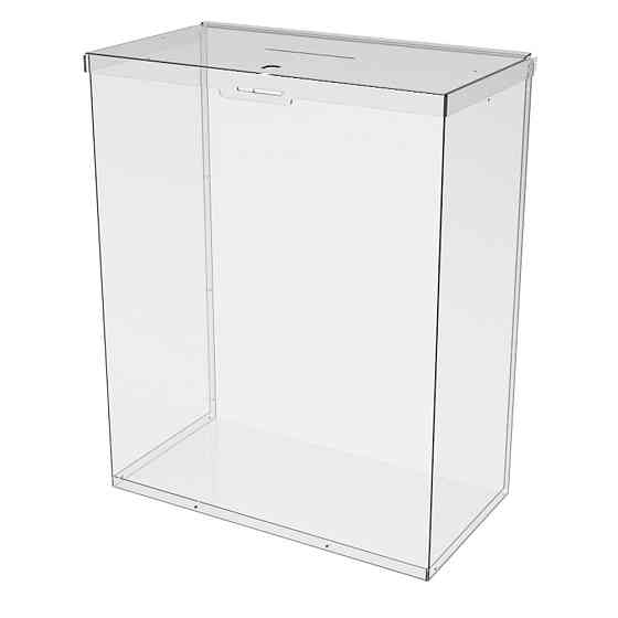 Ящик EKOSTAR с замком для пожертвований и сбора денег 400x215x500. Объем 43 литра Киев