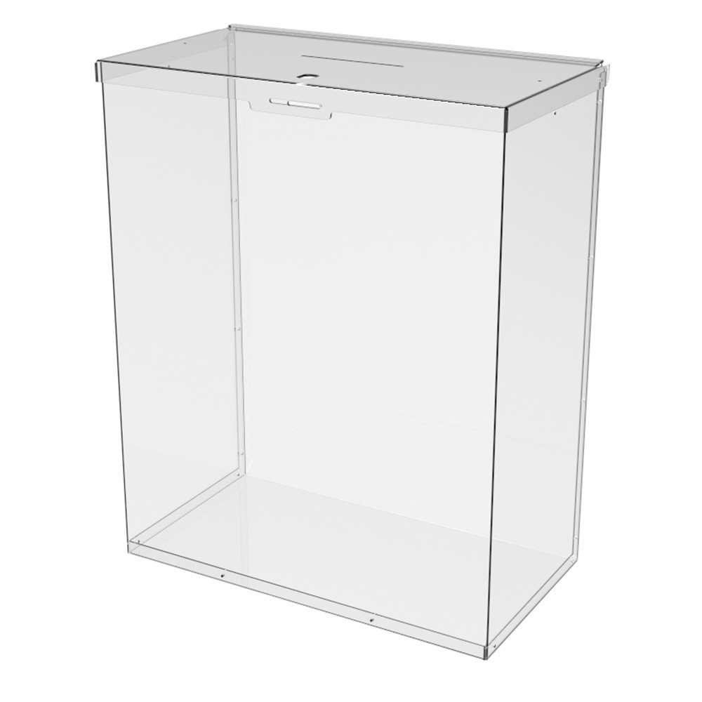 Ящик EKOSTAR с замком для пожертвований и сбора денег 400x215x500. Объем 43 литра Киев - изображение 2