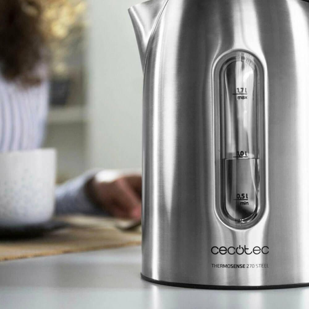Електрочайник Cecotec ThermoSense 270  CCTC-01514 (8435484015141) ( Steel ) Харків - фото 1