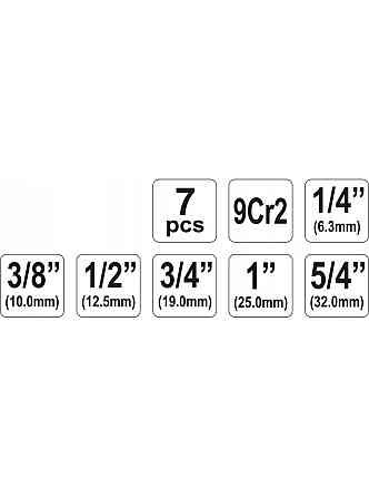 Набір різьбонарізний YATO 7 шт. YT-2900 Коломыя