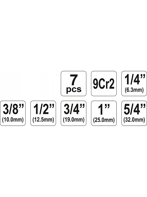 Набір різьбонарізний YATO 7 шт. YT-2900 Коломия - фото 3