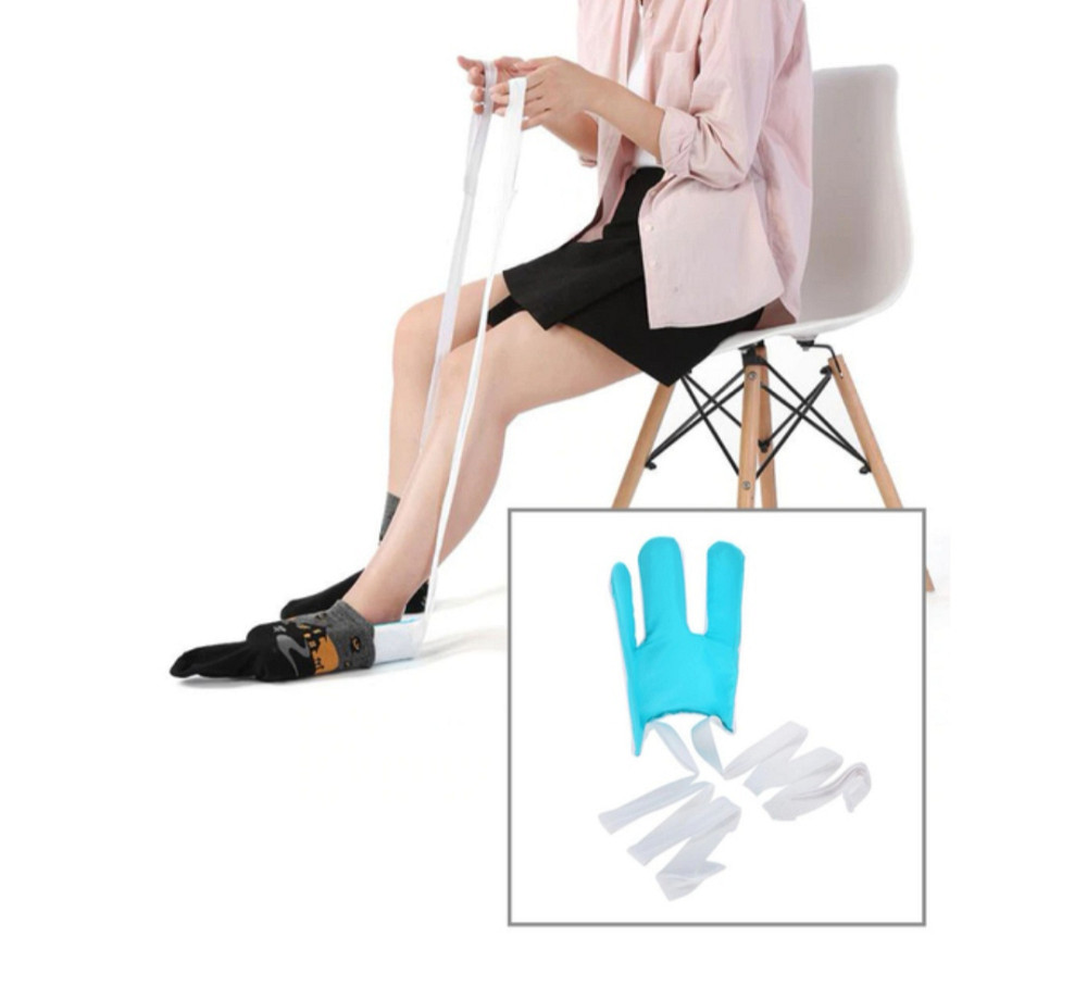 Захват для одягання шкарпеток для людей з обмеженими можливостями 23661 Луцьк - фото 1