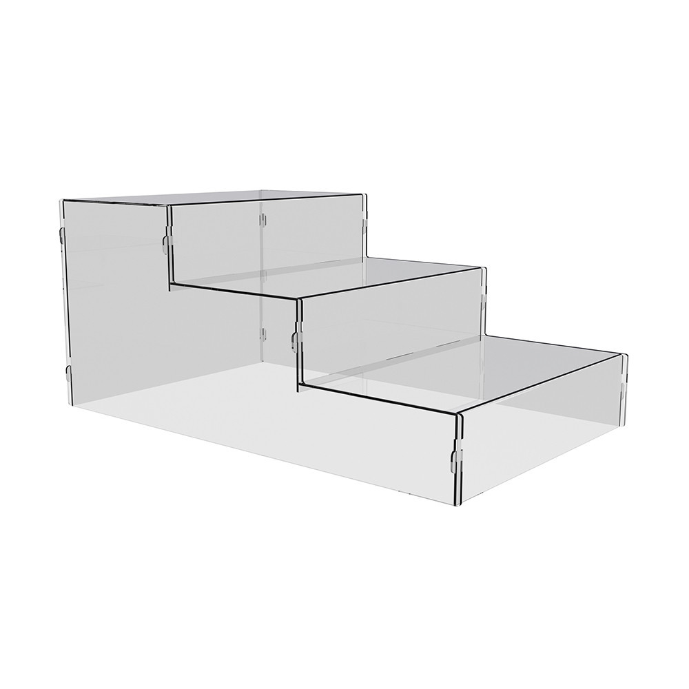 Товарная горка EKOSTAR на 3 ступеньки из акрила 340x200x150 2 мм Киев - изображение 2