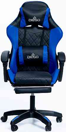 Крісло геймерське DIEGO AERO Black-Blue Київ