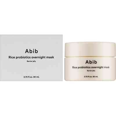 Маска для обличчя Abib Rice Probiotics Overnight Mask Barrier Jelly 80 мл (8809750460940) Вінниця