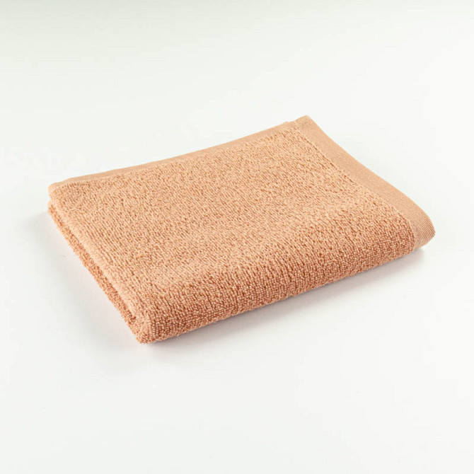 Полотенце для рук и лица махровое GM Textile 40х70см 400г/м2 (Темно-Бежевый) Сумы - изображение 1