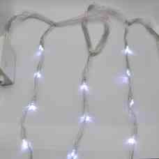 Гирлянда-водопад (Curtain-Lights) Itrains 360W-3 внутренняя, пров.:прозрачный, 3*2м (Белый) 7275 Киев