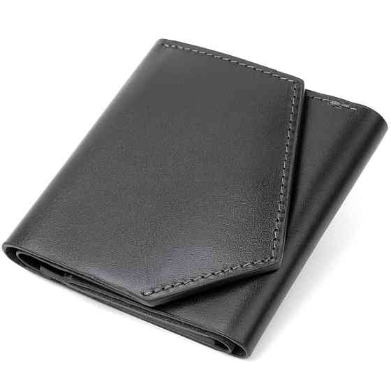 Портмоне карманное 11336 Grande Pelle Черное Киев