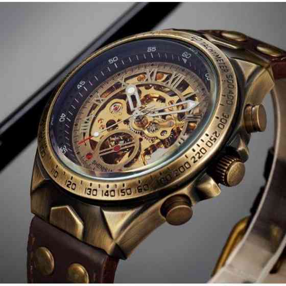 Чоловічий наручний годинник Winner Status New Вінниця