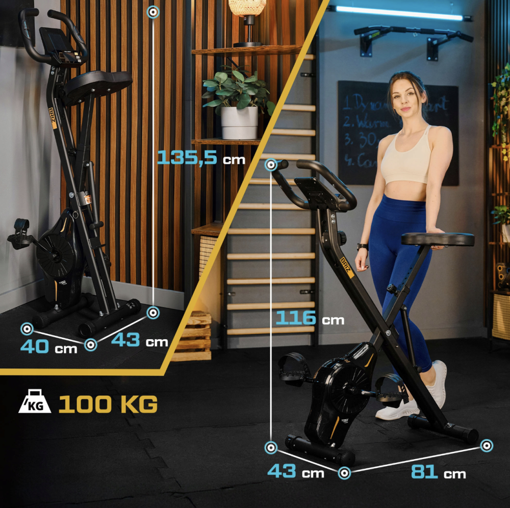 Велотренажер Trex Sport TX-340XB BRIZ магнітний чорний Киев - изображение 7