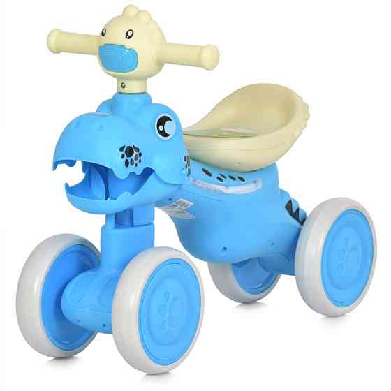 Дитяча каталка-толокар M 6025E-4 блакитний, до 25 кг Вінниця