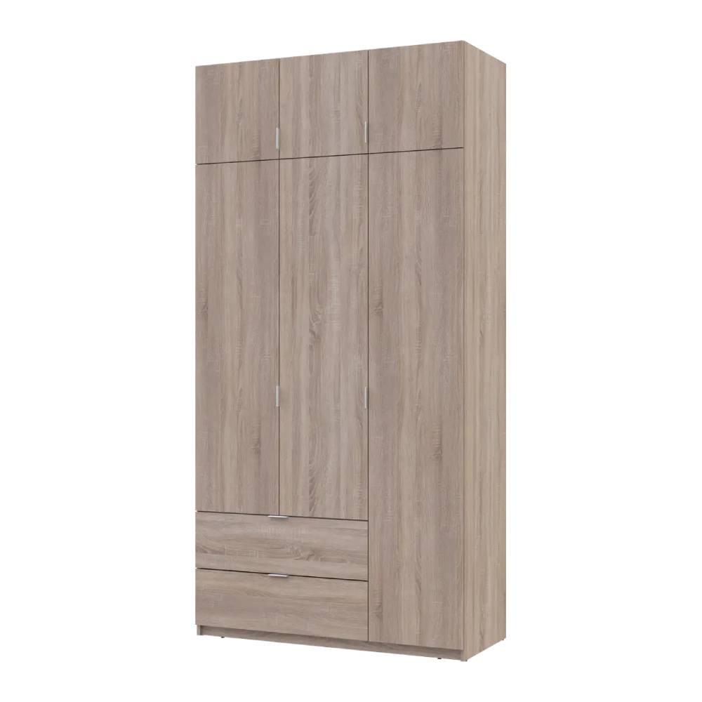 Шкаф для одежды Doros Лукас Дуб Сонома 3ДСП 120х50х240 DRS-011651 (80737799) Днепр - изображение 2