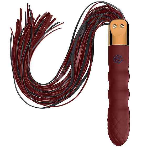 Вібратор-флогер Virbating Flogger Sex Aura Київ