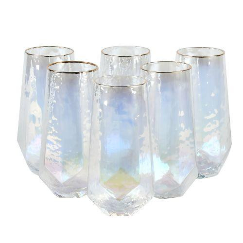 Набор стаканов 500 мл Pearl стеклянные 6 шт | Стаканы для воды, сока, напитков Киев - изображение 2