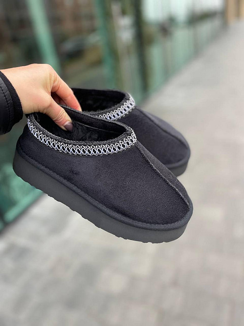 No brend Угги жіночі 2222 чорні (зима, замша натуральна) (5772) Коломыя - изображение 1