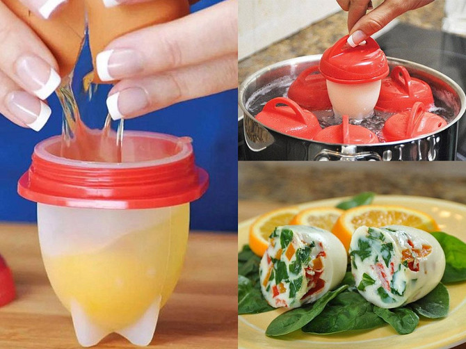 Формочки для варки яиц без скорлупы Egg Boil vk12-32 Сумы - изображение 2