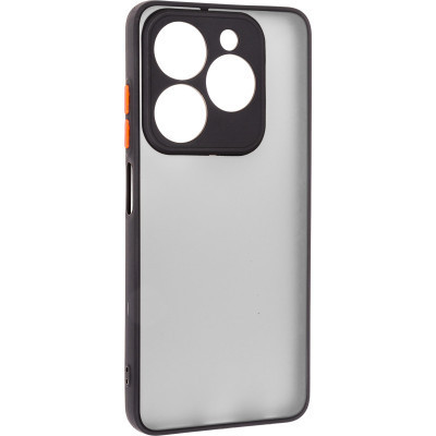 Чехол для мобильного телефона Armorstandart Frosted Matte Tecno Spark 20C (BG7n) Black (ARM73582) Винница - изображение 1