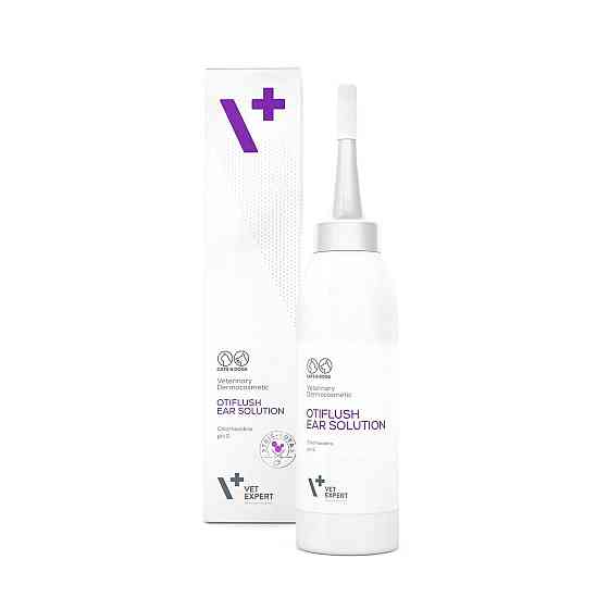 Vet Expert OtiFlush (Отіфлеш) Ear Solution розчин для очистки вух котів і собак, 125 мл Вінниця