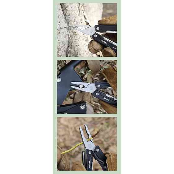 Мультитул NexTool Mini Sailor Pliers S11 черный Ровно