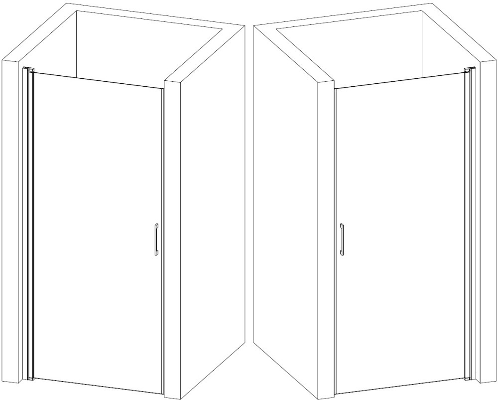 Душові двері PROSNA 80FS BRAVO (1уп.) Тернополь - изображение 6