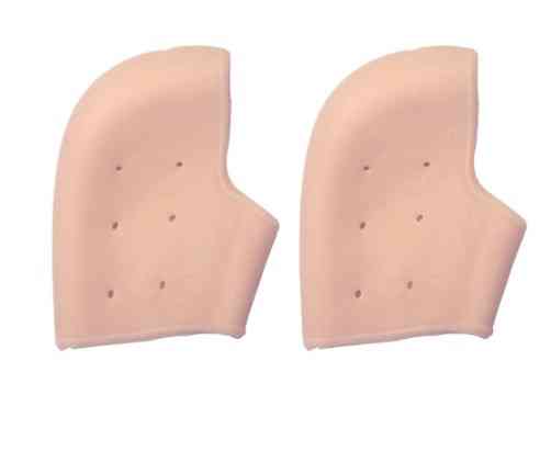 Фиксатор силиконовый для пятки (размер универсальный), пара, цвет телесный Киев