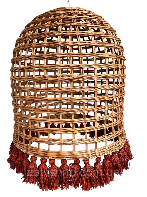 Люстра плетена з китицями Киев - изображение 2