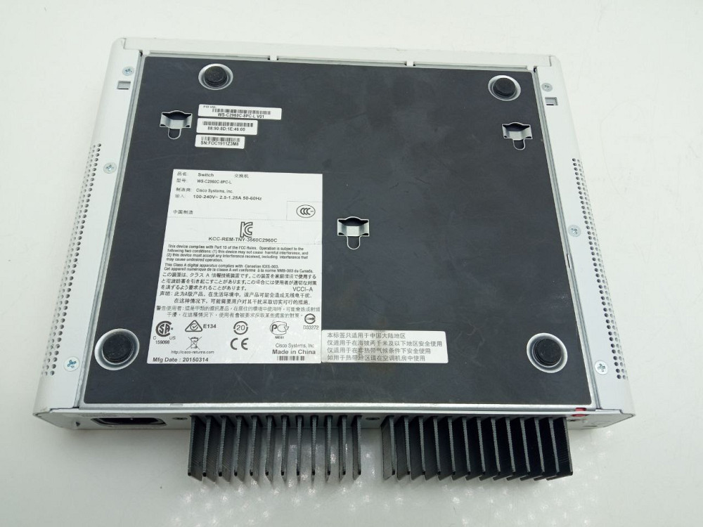 Комутатор керований Cisco Catalyst 2960-C Series PoE Switch WS-C2960C-8PC-L (Б клас) Луцьк - фото 7