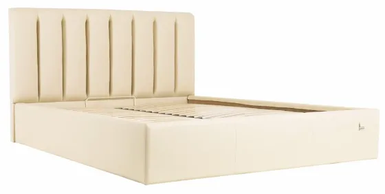 Кровать Двуспальная Sanam VIP 180 х 200 см Fly 2207 С дополнительной металлической цельносварной рамой Бежевый Киев