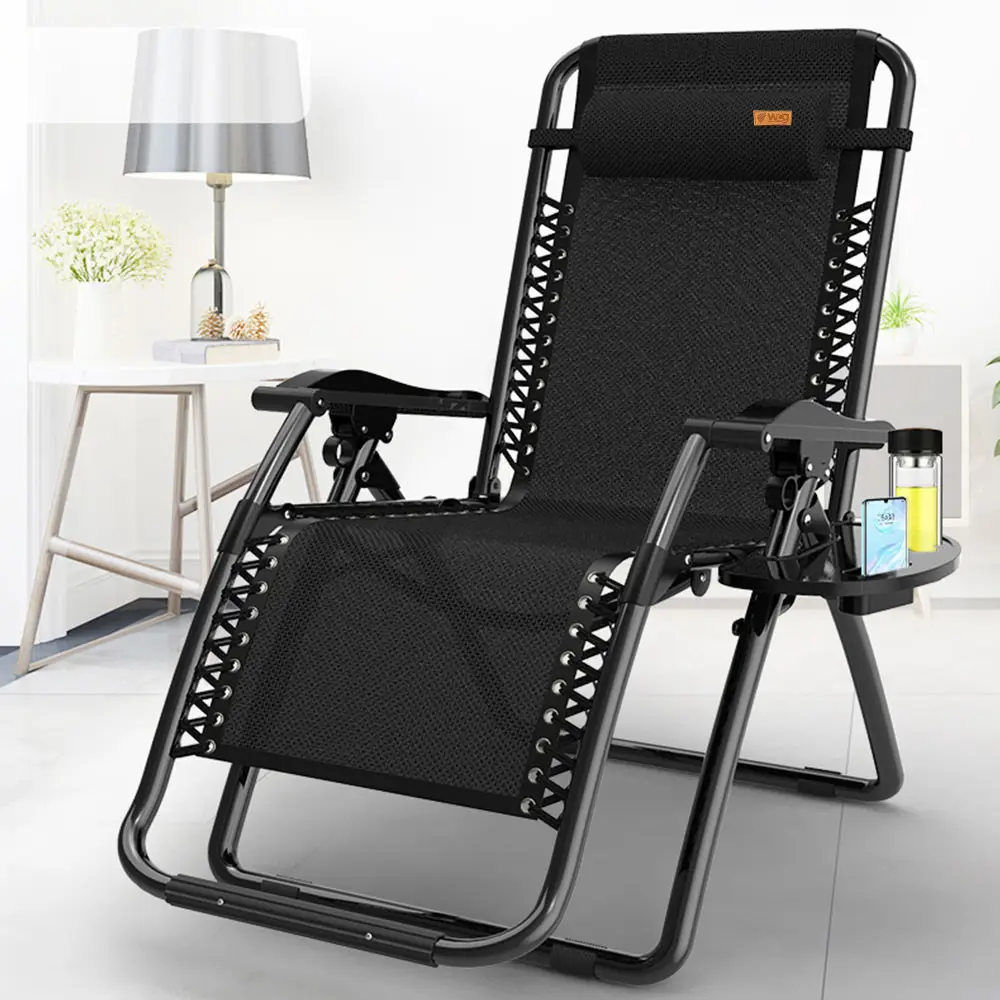 Розкладне крісло-шезлонг Zero Gravity WCG R-03 з матрацом Київ - фото 3