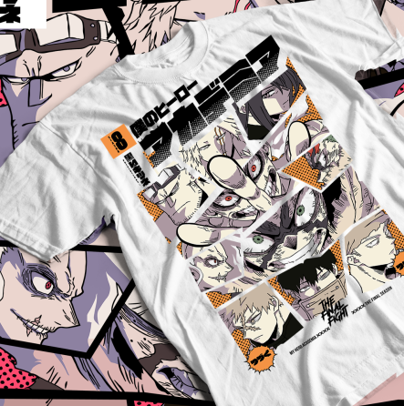 Футболка для хлопчика з аніме принтом Моя геройська академія оверсайз (зріст від 165 до 180) Чорний AnimeJ0259m Дніпро