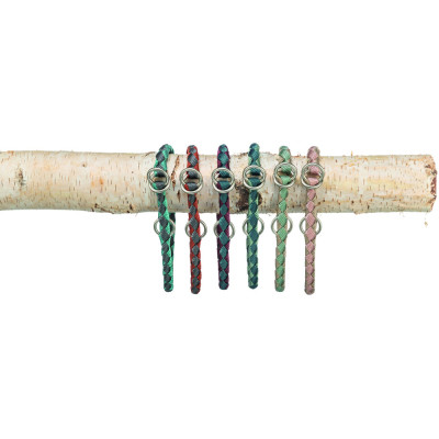 Ошейник для животных Trixie Cavo полуудавка L 47–55 см d 18 мм рыже-графитовая (4053032678248) Винница - изображение 2