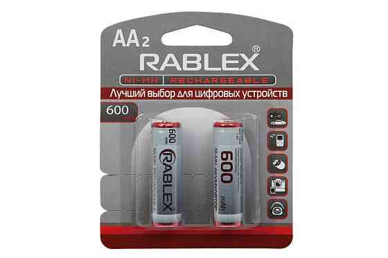 Аккумулятор Rablex HR6/AA Ni-MH 600mAh 1.2V 1 шт. Днепр