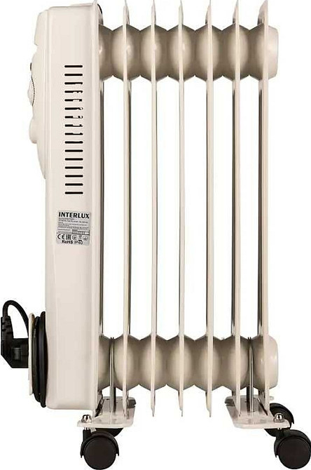 Обігрівач масляний, батарея, INTERLUX INO-7015W, 1.5 кВт, 15м2 Київ - фото 3