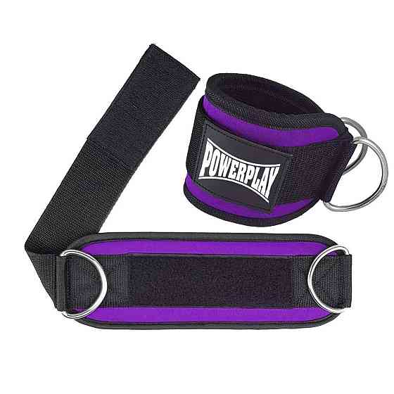 Манжети на щиколотку Power Play 3085 Фіолетові Київ