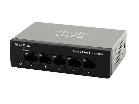 Комутатор некерований 5-портовий Cisco SF100D-05 Луцк