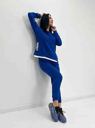 Трикотажний костюм-двійка "Spring" оптом | Норма | Розпродаж моделі 42-44, Електрик Київ